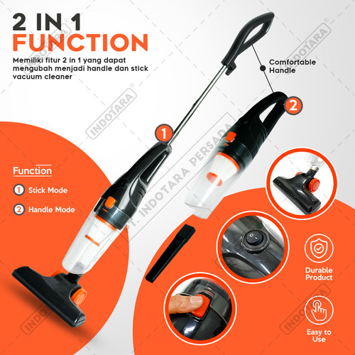 Vacuum Cleaner / Alat Penyedot Debu Orion - RV8802 Black