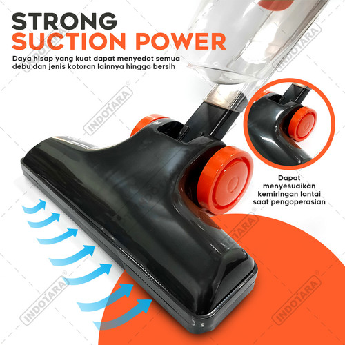 Vacuum Cleaner / Alat Penyedot Debu Orion - RV8802 Black