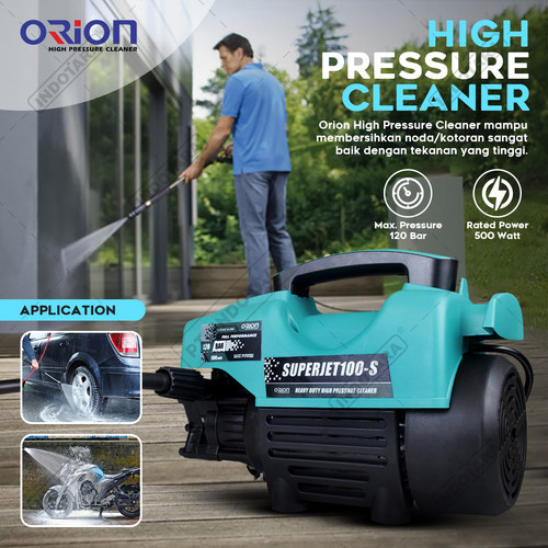 Mesin Cuci Jet Mobil Motor High Pressure Cleaner Orion Superjet100-S