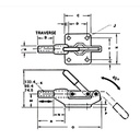 Alat Penjepit Relux RX431-2 Toggle Clamp Push Action 386kg