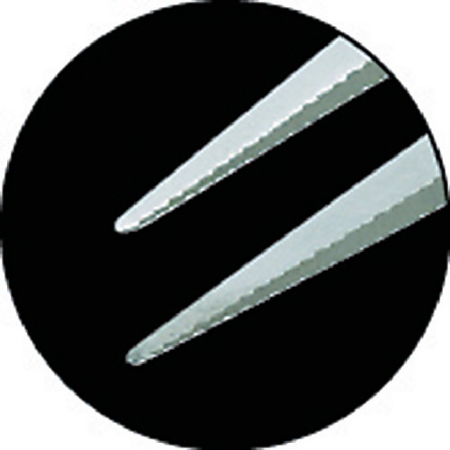 Pinset Besi TRUSCO TSP-211 Stainless Steel Tweezers with Rubber Grip 120mm Round Tip