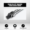 Handle Socket DEEN DNBS3-1016 SQ 3/8" Telescopic Spinner Handle - Original Japan