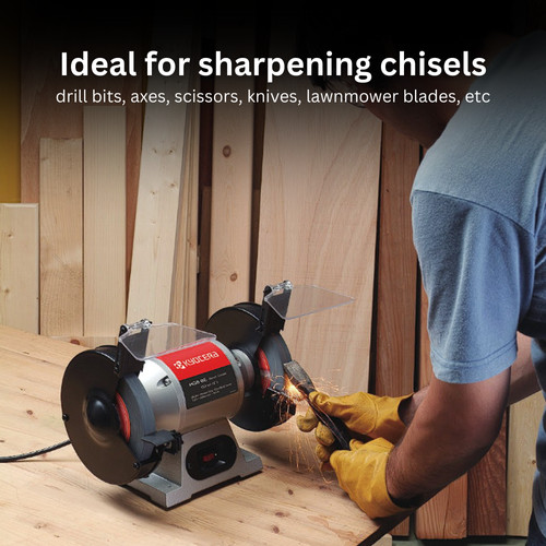 Mesin Gerinda Duduk Listrik KYOCERA HBG-6E Bench Grinder 150mm 250W Speed 2850 rpm HBG6E - Ryobi