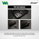 Kunci DEEN DNPKTI80SET Long Pick Tool Set Interchangeable - Original Japan