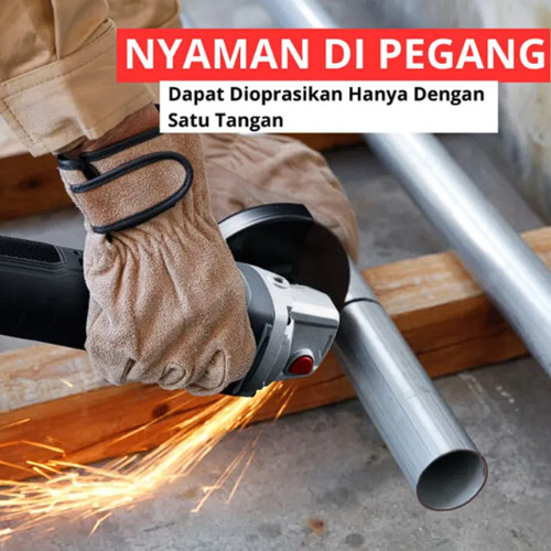 Mesin Gerinda Listrik KYOCERA AG1000T 100mm Toggle Switch Angle Grinder 4 Inci 720W - Ryobi