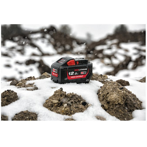 Baterai Milwaukee M18 HB12 REDLITHIUM High Output 12.0 AH Battey Pack Rechargerable Kompatibel dengan Semua M18