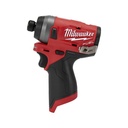 Mesin Obeng Bor Milwaukee M12 FID2-0 Hex 1/4" Compact Impact Driver 3600 rpm 170Nm Generasi 3 - Special Bundling Fullset Baterai Charger Siap Pakai