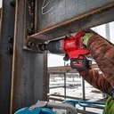 Mesin Pembuka Baut Milwaukee M18 1" Inch ONEFHIWF1DS-0X FUEL D-Handle High Torque Impact Wrench Max Torque 2711Nm Ulir M48 Konstruksi Alat Berat