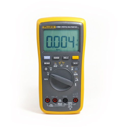 Alat Tes FLUKE 17B+ Basic Digital Multimeter for ESP with Temperature CAT III