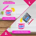 Bagus Serap Air Refill 450 ml Isi Ulang Charcoal Extra Fresh Non Perfumed Hitam Biru Putih 450ml