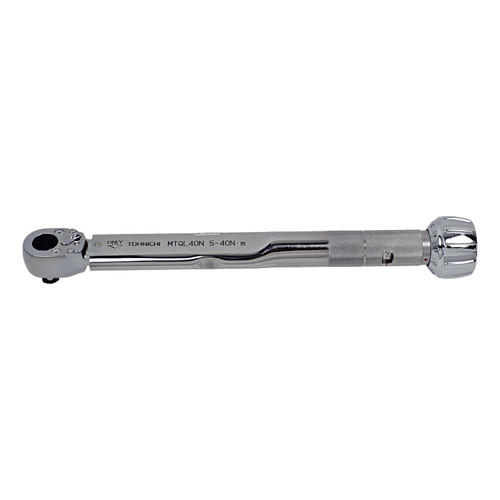 Kunci Torsi Motor Sport Tohnichi MTQL40N SQ 3/8" 5 - 40Nm Ratchet Head Adjustable Torque Wrench with Case