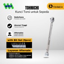 Kunci Torsi Tohnichi QL15N-MH 3-15Nm Bundling untuk Sepeda Socket Bintang & L
