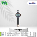 TECLOCK GSD-720K-L Durometer Hardness Tester 44450mN Shore D Digital