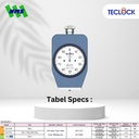 TECLOCK GSD-701K Durometer Hardness Tester 8385mN Shore C Foam Rubber