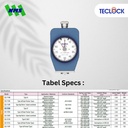TECLOCK GS-720G Durometer Hardness Tester 44450mN Shore D Peak Pointer