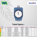 TECLOCK GS-719N Durometer Hardness Tester 8050mN Shore A Medium Hard