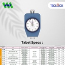 TECLOCK GS-720R Durometer Hardness Tester 44450mN Shore A Stand Mount