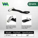 Kunci Oli SATA 97441 1/2" Inch Dr Strap Oil Filter Wrench