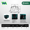 Tas Perkakas SATA 95183 Portable Tool Bag 14" Inch