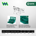 Kotak Perkakas SATA 95164 21" Inch Plastic Tool Box (PP & ABS)