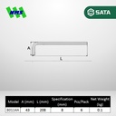Kunci L SATA 80114A Extra Long  Ball Point Hex Key 8mm x 208mm