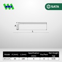 Kunci L SATA 80112A Extra Long  Ball Point Hex Key 6mm x 185mm