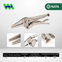 Tang Jepit SATA 71301 6" Inch Long Nose Locking Pliers Bukaan 62mm