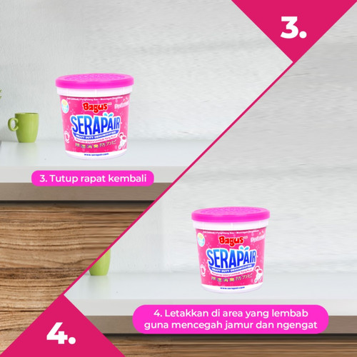 Bagus Serap Air Refill 450 ml Isi Ulang Charcoal Extra Fresh Non Perfumed Hitam Biru Putih 450ml