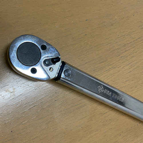 Kunci Torsi Micrometer Adjustable Torque Wrench 42 ~ 210 Nm USA TOOLS [Cuci Gudang]
