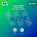 Kunci L SATA 80304A Extra Long Hex Key 1.5mm x 91mm