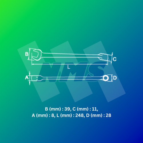 Kunci Ring Pas SATA 40214 Combination Wrench 19 mm