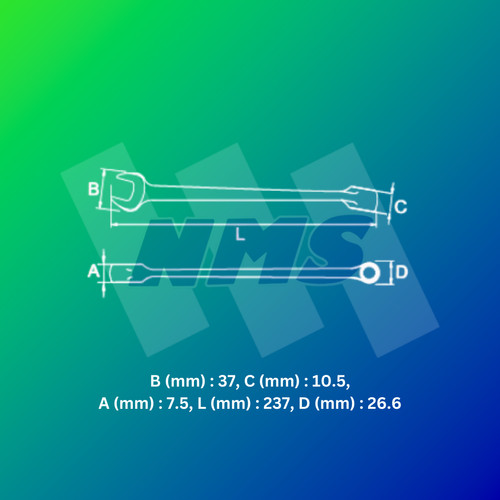 Kunci Ring Pas SATA 40213 Combination Wrench 18 mm
