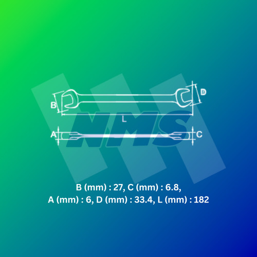 Kunci Pas SATA 41219 Double Open End Wrench 13mm X 16 mm