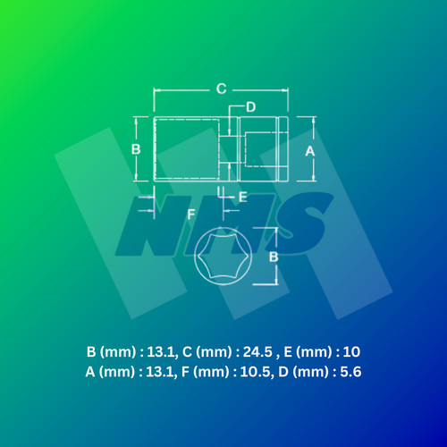 Kunci Soket SATA 11309 1/4" Dr. 6Pt. Socket 9mm
