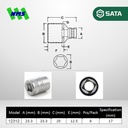 Kunci Soket SATA 12312 3/8" Dr. 6Pt. Metric Socket 17mm