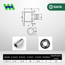 Kunci Soket SATA 13315 1/2" Dr. 6Pt. Metric Socket 24 mm