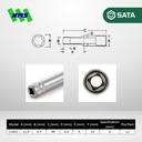 Kunci Soket Panjang SATA 11401 1/4" Dr. 6Pt. Deep Socket 4mm