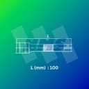 Sambungan Soket SATA 11904 1/4" Dr. Extension Bar 4" 100mm