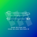Kunci Ring Pas SATA 40222 Combination Wrench 30 mm