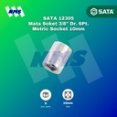 Kunci Soket SATA 12305 3/8" Dr. 6Pt. Metric Socket 10mm