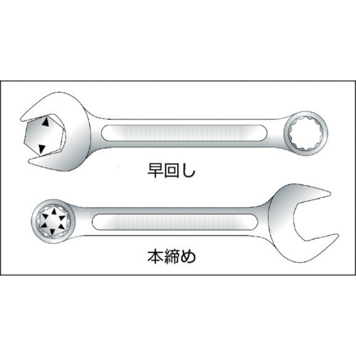 Kunci Kombinasi KTC MS2-24 24mm Combination Wrench Ring Pas