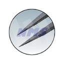 Pinset TRUSCO TSP-224 Rubber Grip Fluorine Stainless Tweezers Fine Tip