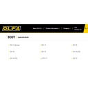 Refill Pisau OLFA RSKB-2/5 Spare Blade untuk Cutter SK Original isi 5