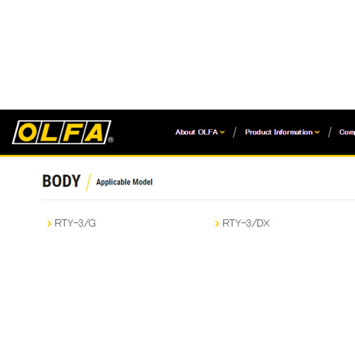 Refill OLFA RB60-1 Rotary Cutter Spare Blade 60mm for RTY-3 Original