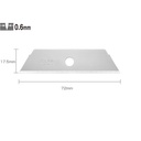 Refil Pisau OLFA SKB-2/5B Spare Blade for SK Safety Cutter Original