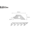 Refill Pisau OLFA COB-1 Spare Blade for Compass Cutter CMP Original