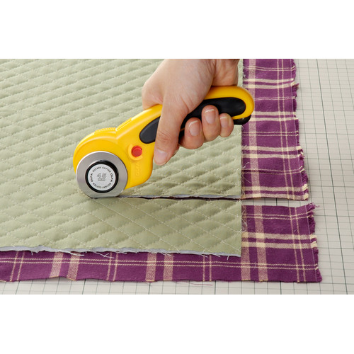 Pemotong Kain OLFA RTY-2/DX Safety Rotary Cutter Original Kater Bulat