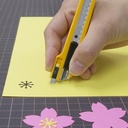 Pisau Cuter OLFA A-3 Snap-Off 9mm Blade Cutter Graphic Knife Ukir Pola Kertas