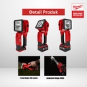 Lampu Senter Milwaukee M18 SLED-0 LED Search Light Super Terang