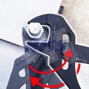 Kunci Inggris FUJIYA FLM-45-BG Pliers Monkey Wrench Japan